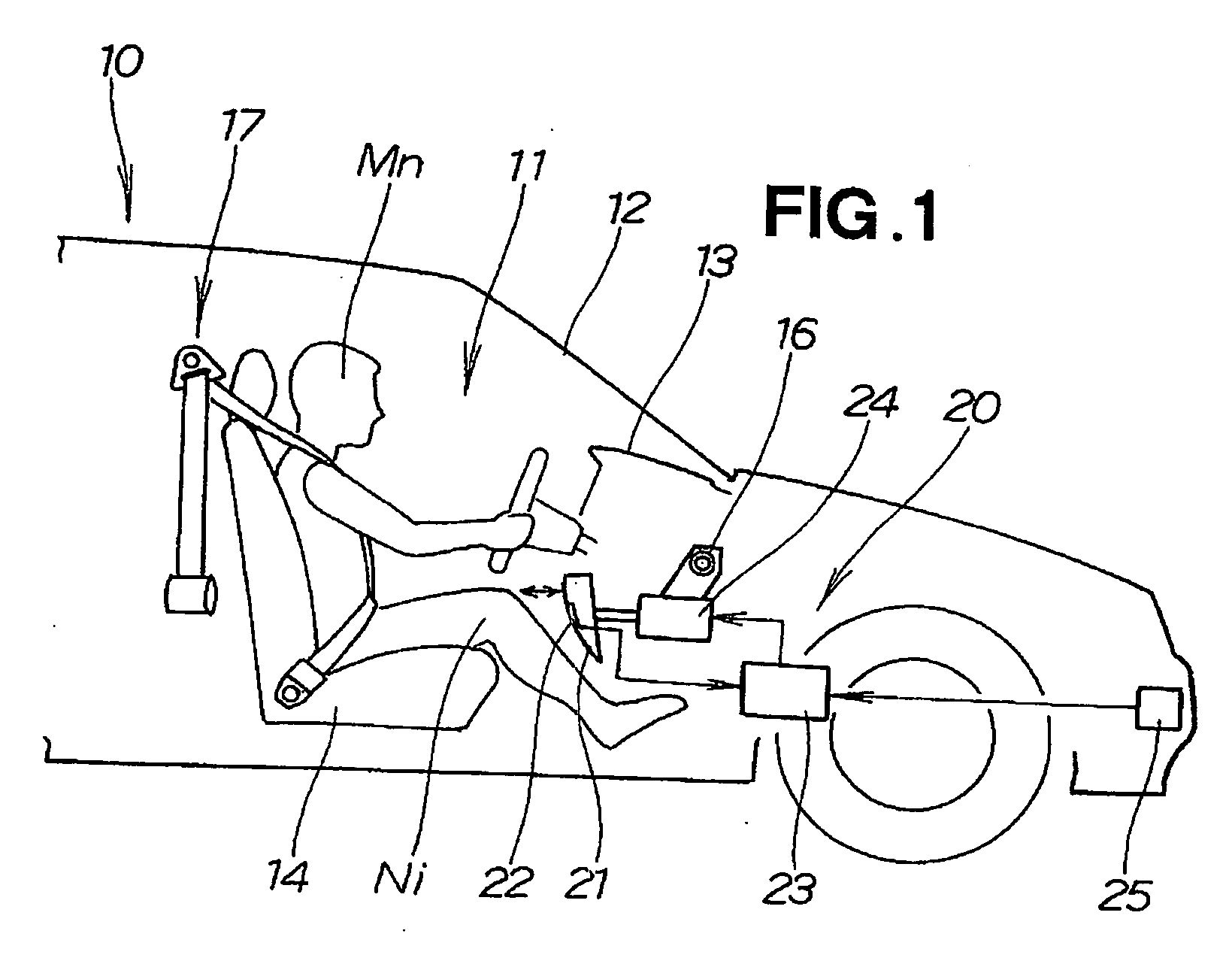 Vehicle occupant knee protection apparatus