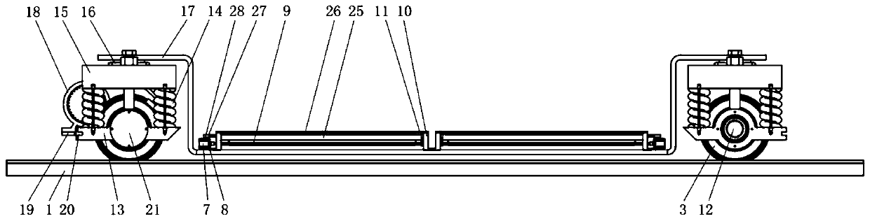 Underground logistics pipeline transportation tool