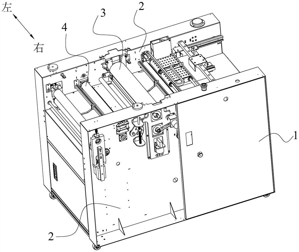 Paper film laminating machine