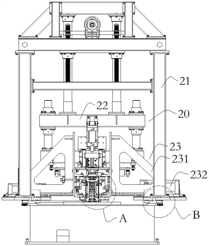 Tailor welding device applied to box girder
