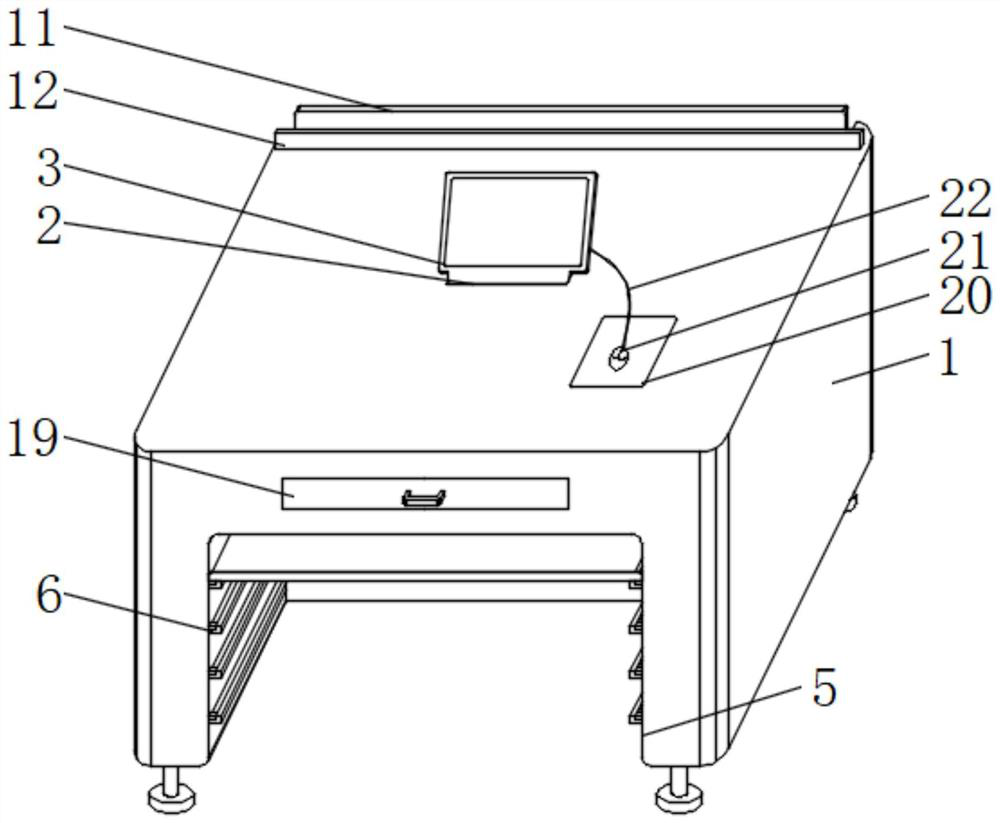 Teaching device for computer network engineering