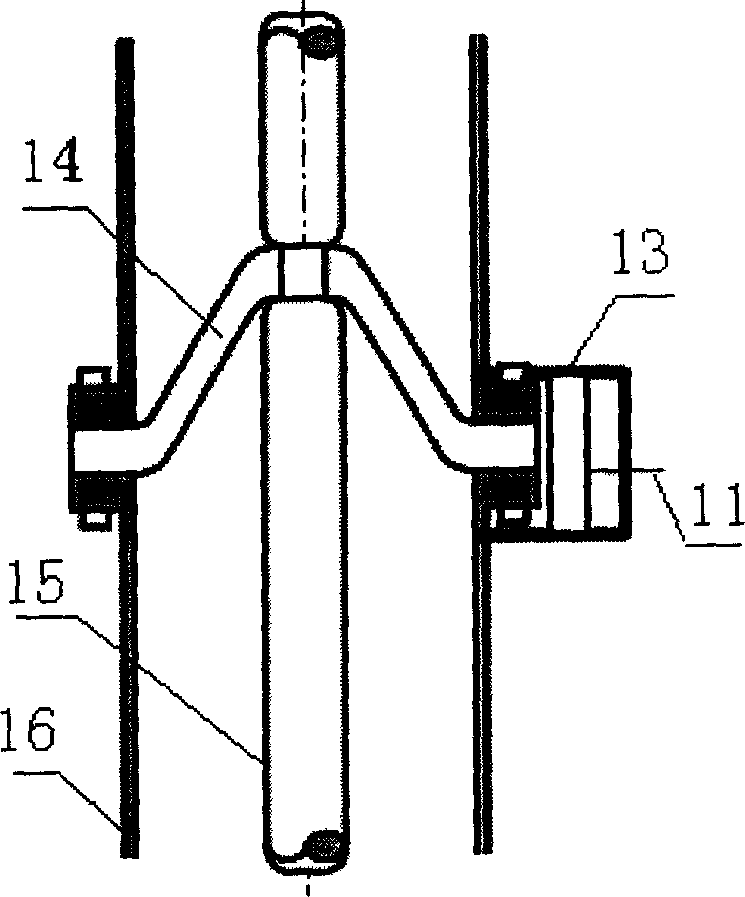 On-line detecting and positioning device for local discharging of electrical insulated combined electrical appliance, and positioning method thereof