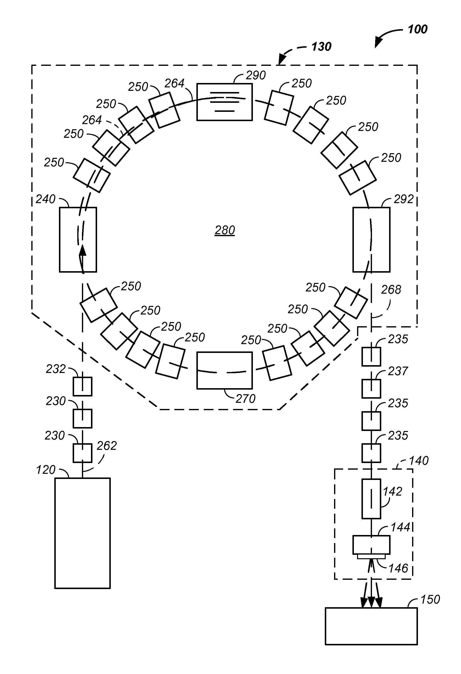 Carbon ion beam injector apparatus and method of use thereof