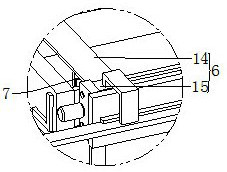 Automatic angle steel moving and cutting and surface treatment equipment for assembling type roof erection