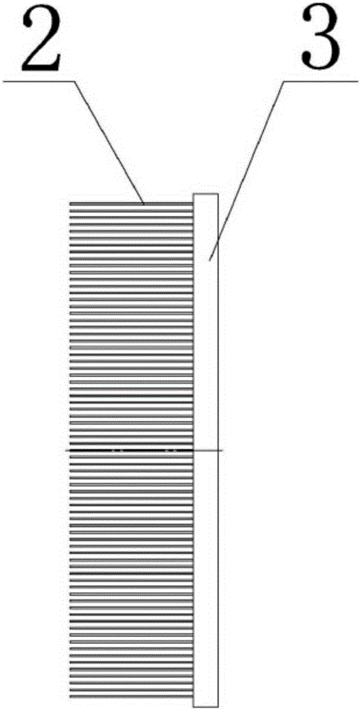 Plate-fin radiator with high heat transfer efficiency