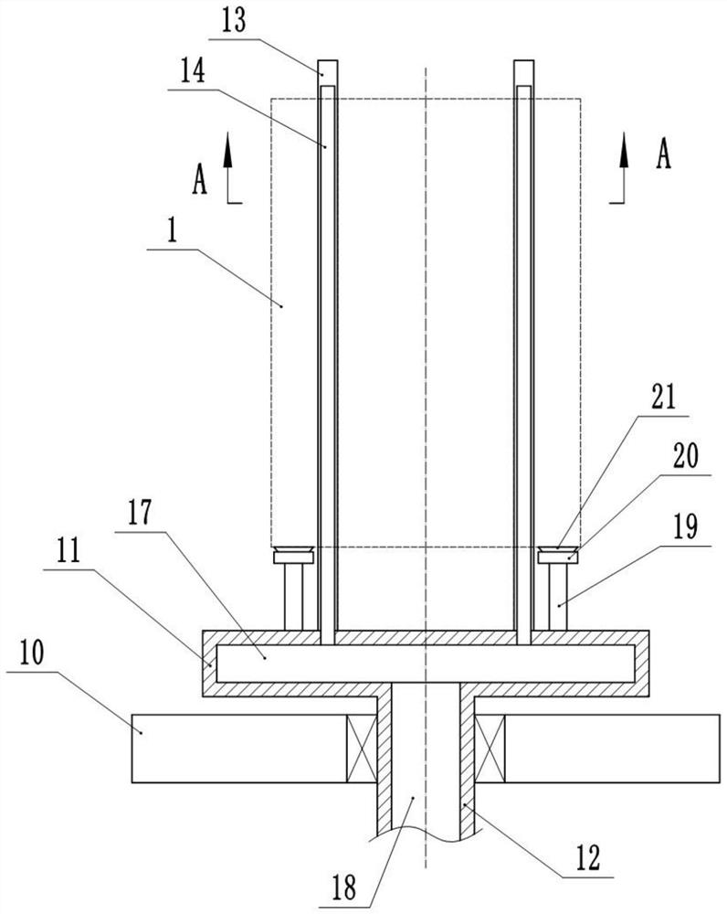 Stator processing device