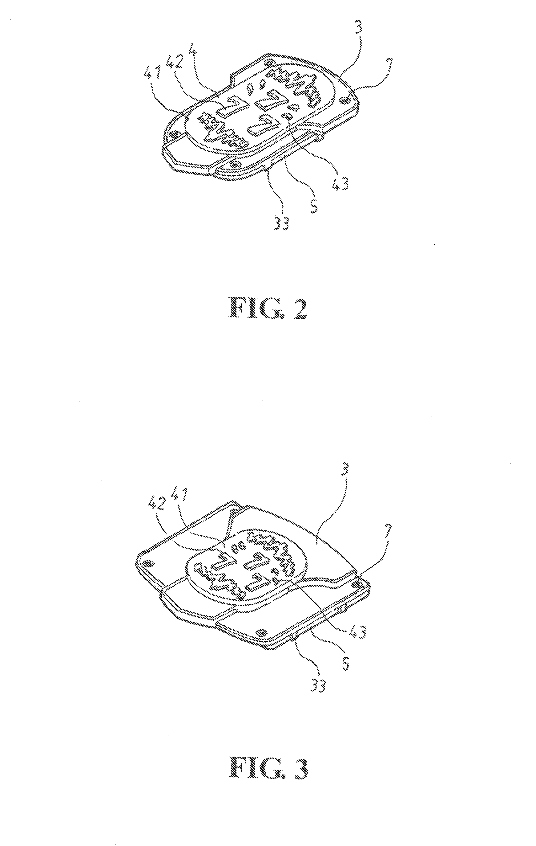 Structure of automobile pedal