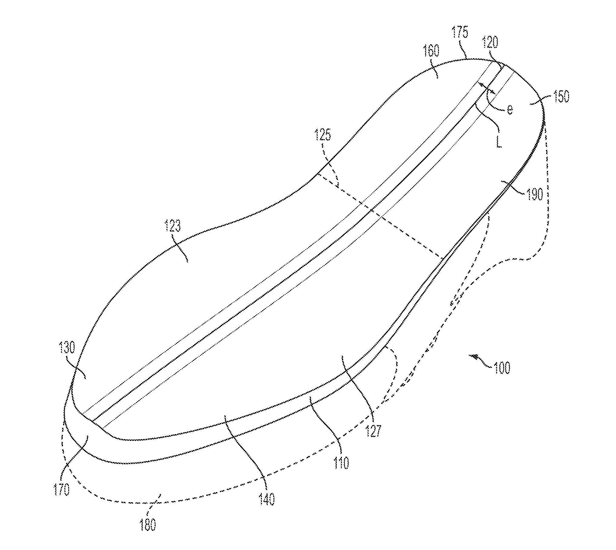 Sole for a shoe and related methods