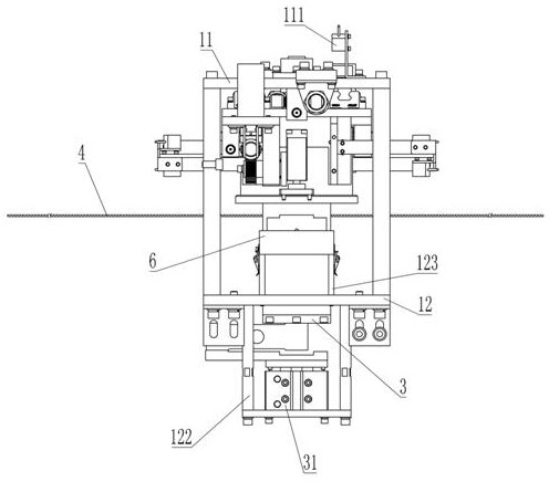 Refractory brick detection mechanism