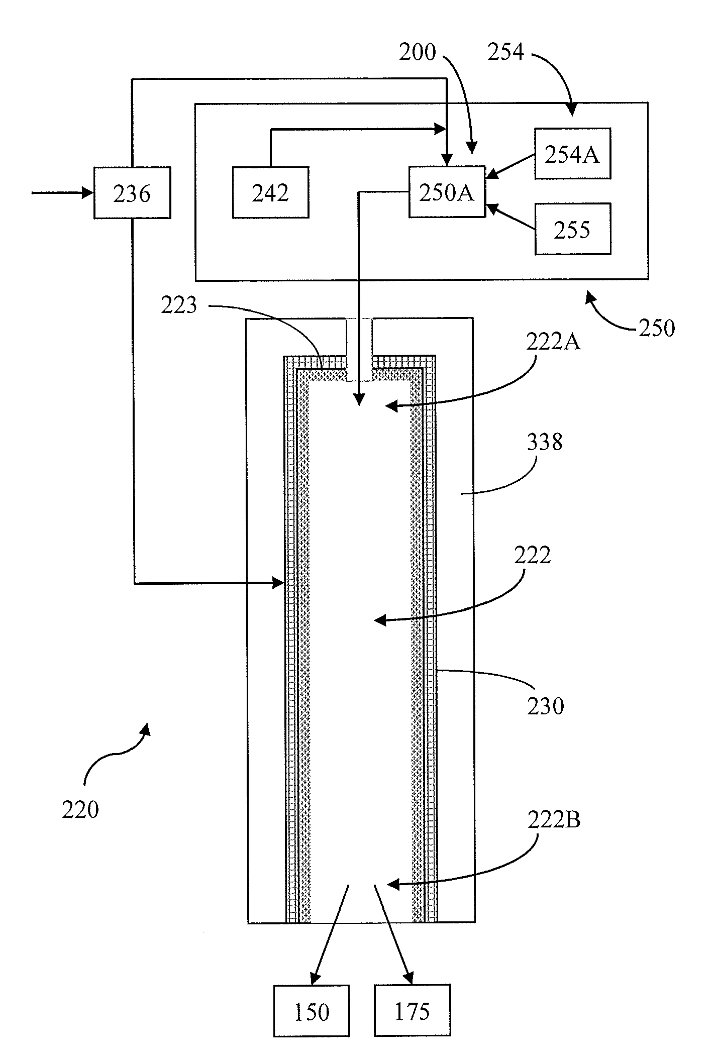 Apparatus for combusting a fuel at high pressure and high temperature, and associated system