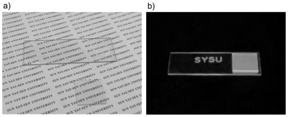 A kind of preparation method and application of hybrid fluorescent paint based on cuprous iodide