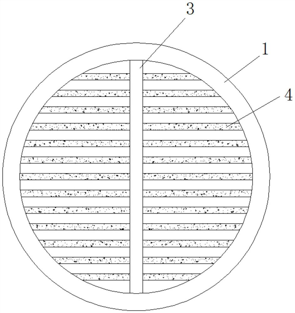 A kind of air inlet and outlet device for air purifier based on cross-occlusion