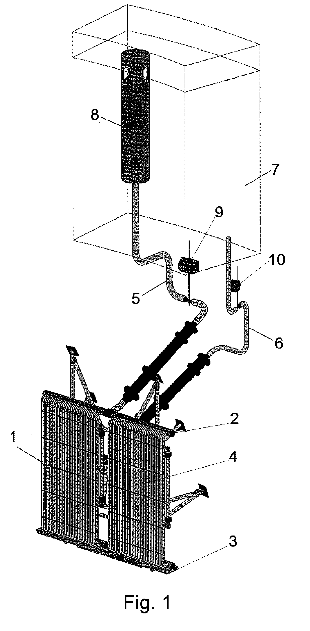 Containment Internal Passive Heat Removal System