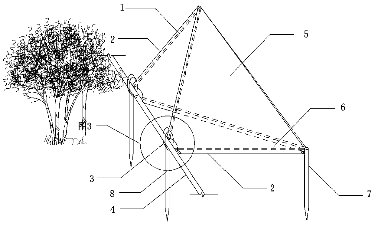 Intelligent sea wave droplet blocking device for shrubs in coastal areas