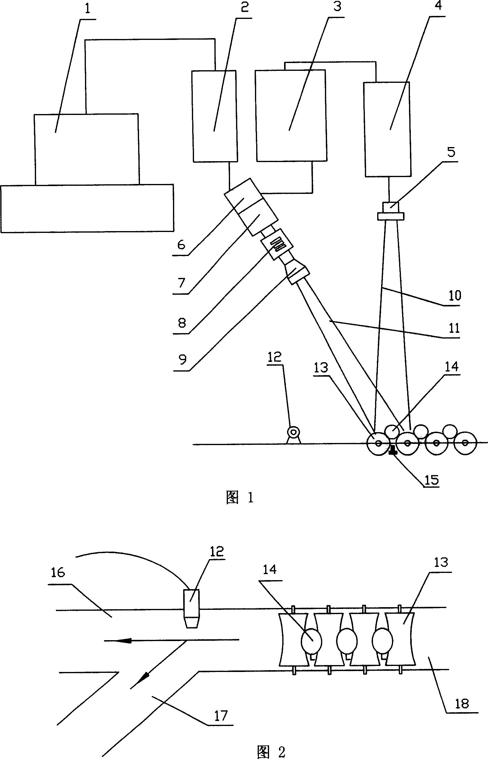 Method and device for not damaged detecting of soil and pesticide contamination on fruit surface