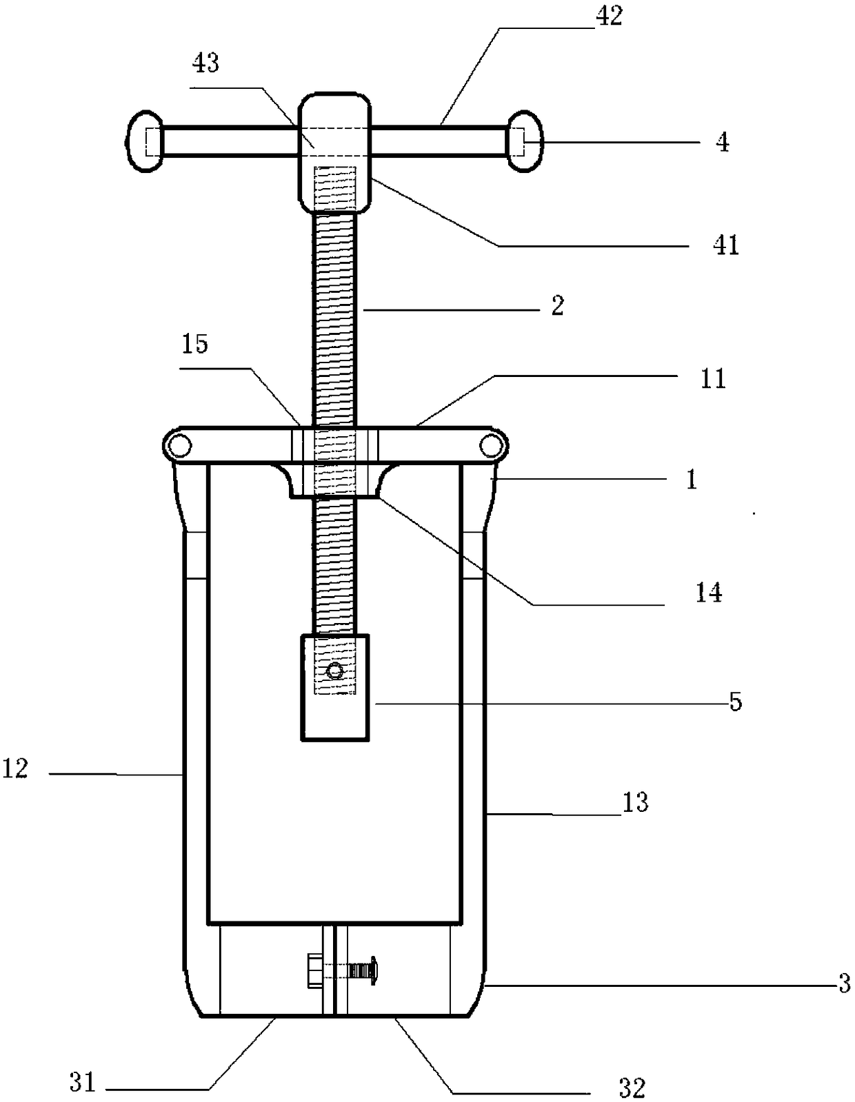 Plug-in cable elbow type head detacher