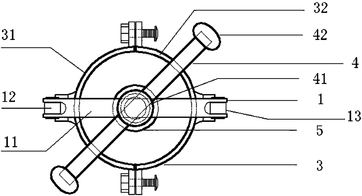 Plug-in cable elbow type head detacher