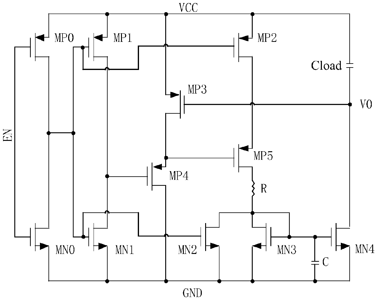 Quick starting circuit and method