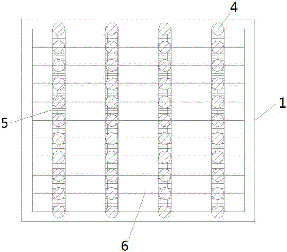 Main grid electrode structure of solar cell and preparation method thereof