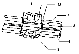 Hinge structure with signal transmission line