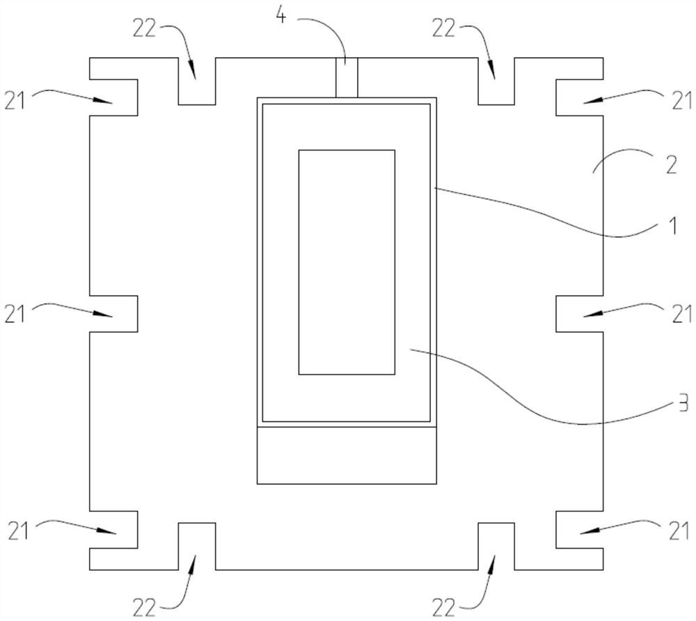 Smelting furnace aluminum outlet casting nozzle and manufacturing method thereof