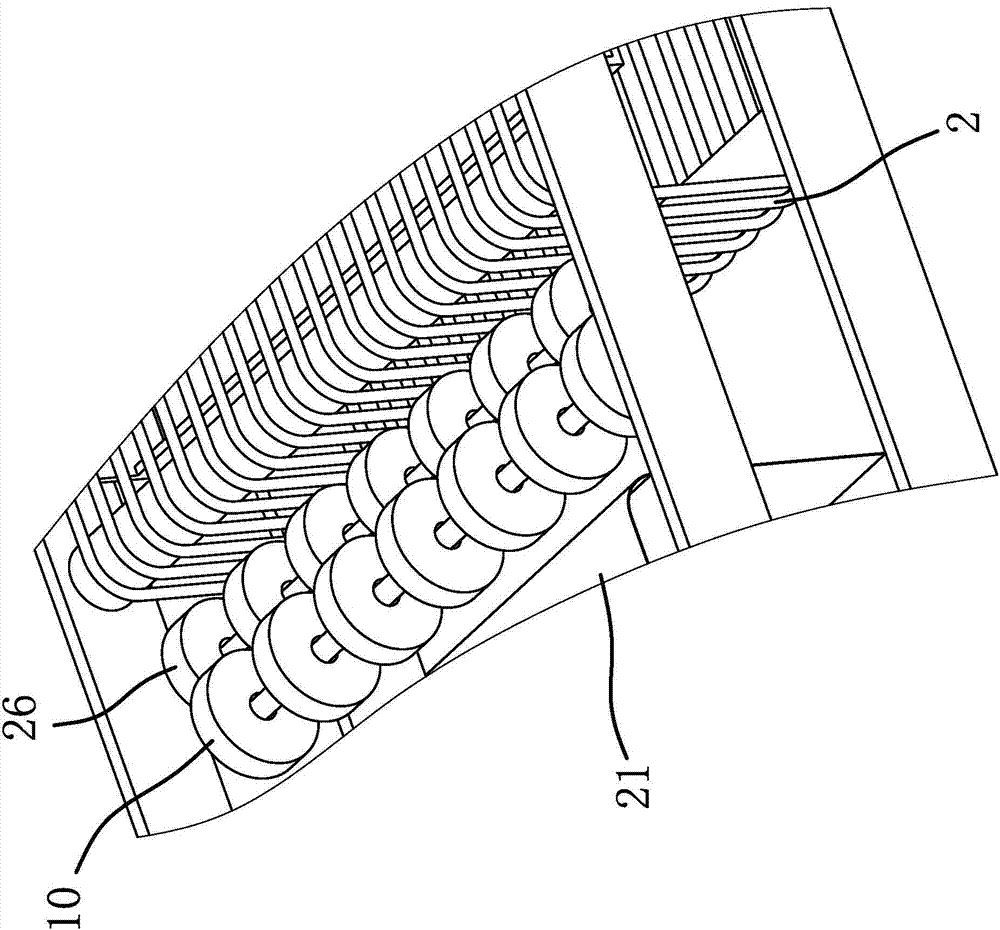 Automobile leather guniting and drying device