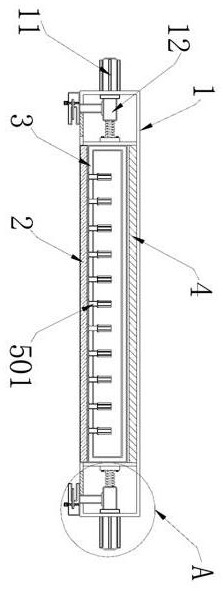 Energy-saving structure integrated assembly type thermal insulation wall