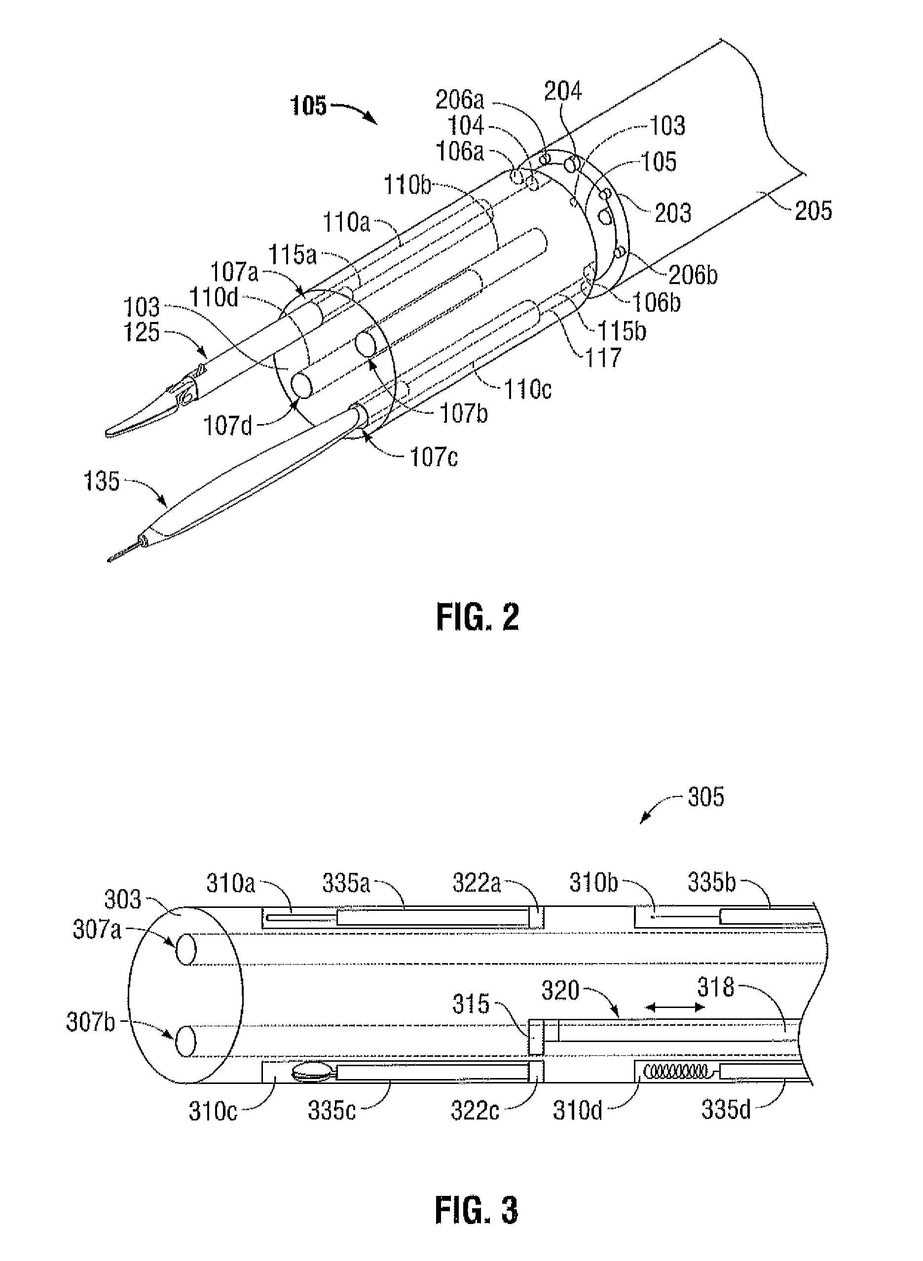 Catheter with remotely extendible instruments