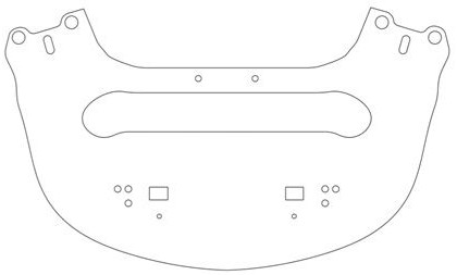 Preparation method of continuous fiber reinforced thermoplastic composite material seat chassis front end