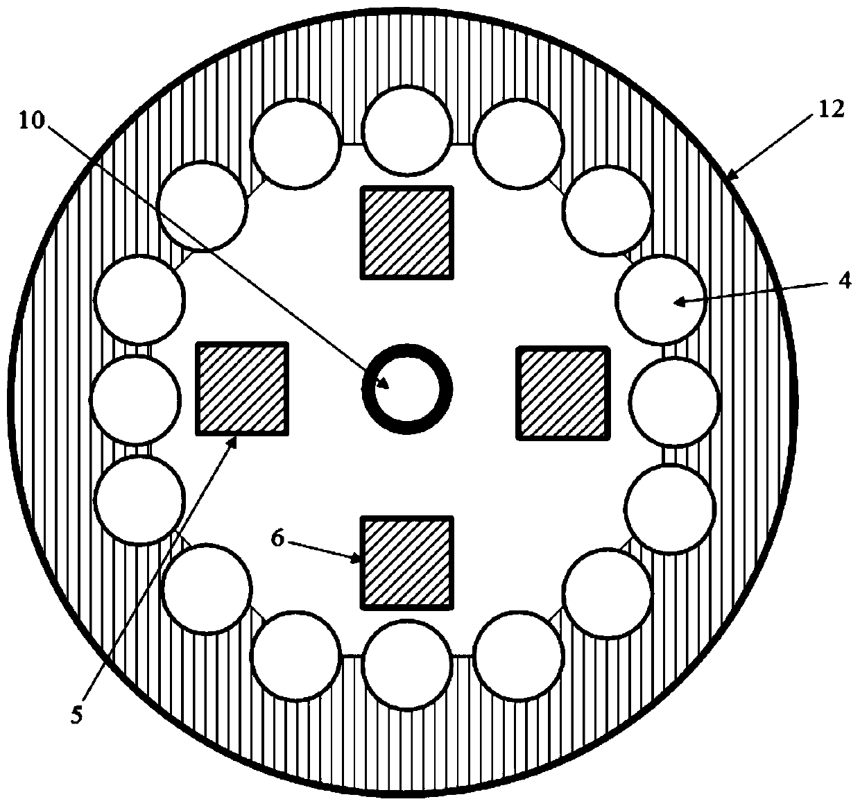 Ultrasonic laser drilling device