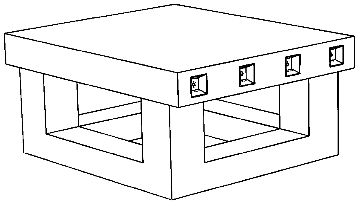 Ultra-large type offshore floating type platform and butt joint forming method thereof