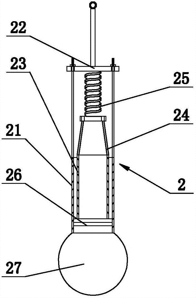 Slurry diffusion degree detection device and method