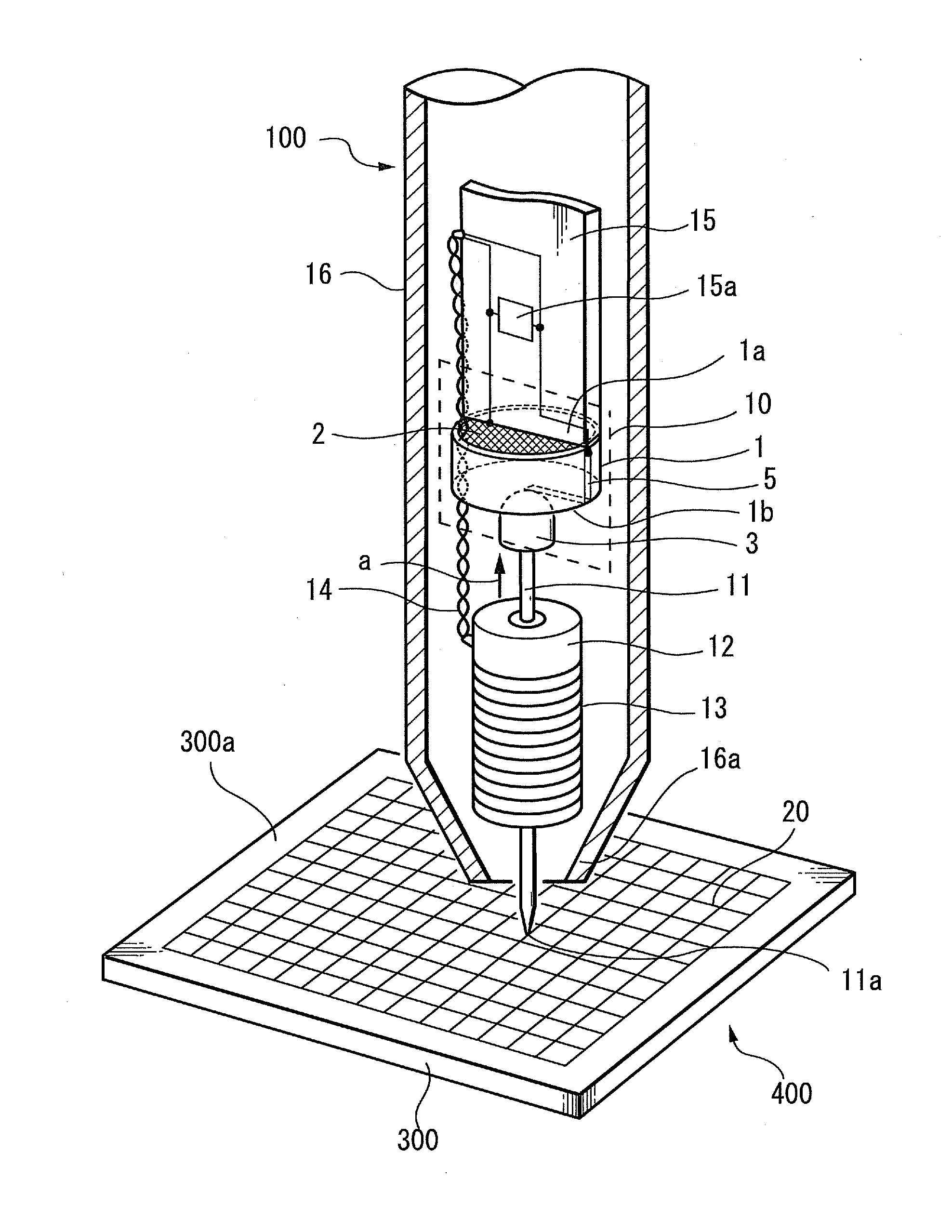 Position indicator, variable capacitor and input device