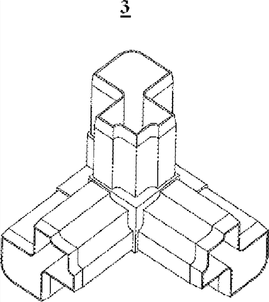 Box structure of air handling unit
