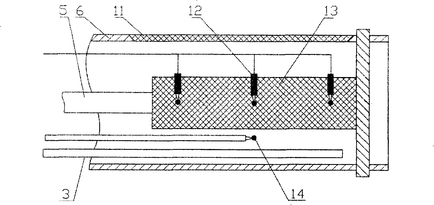 High-temperature thermodilatometer for measuring refractory materials large test sample and method of use thereof
