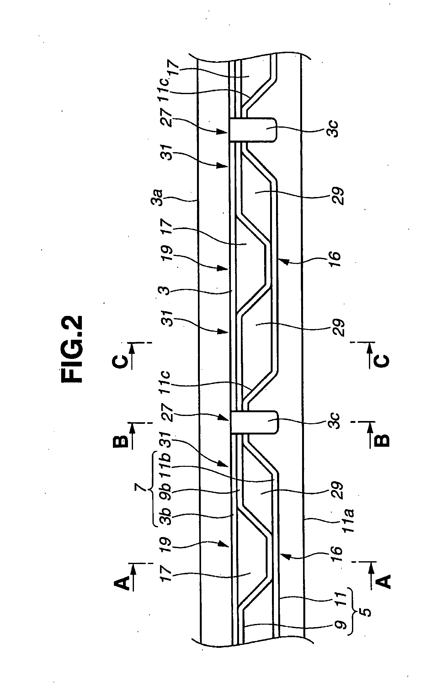 Door panel structure and method of producing the same