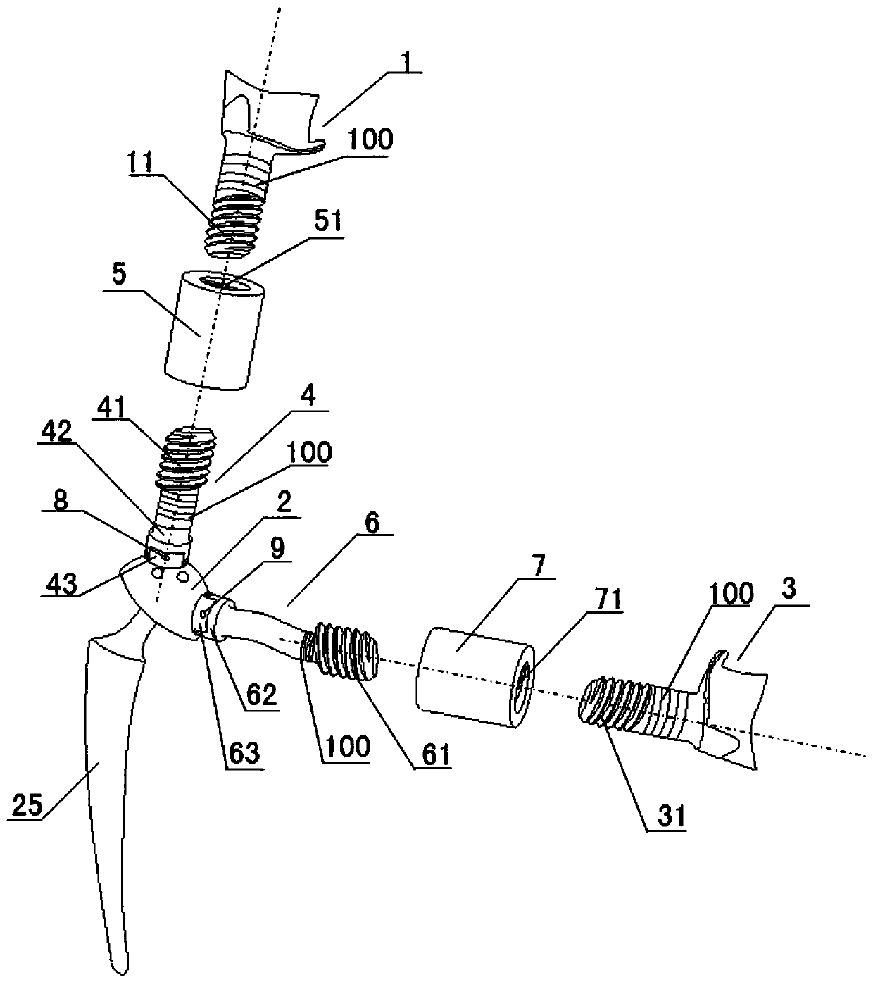 An adjustable anti-hip dislocation artificial hemipelvic prosthesis