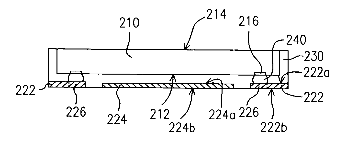 Flip-chip type quad flat package and leadframe