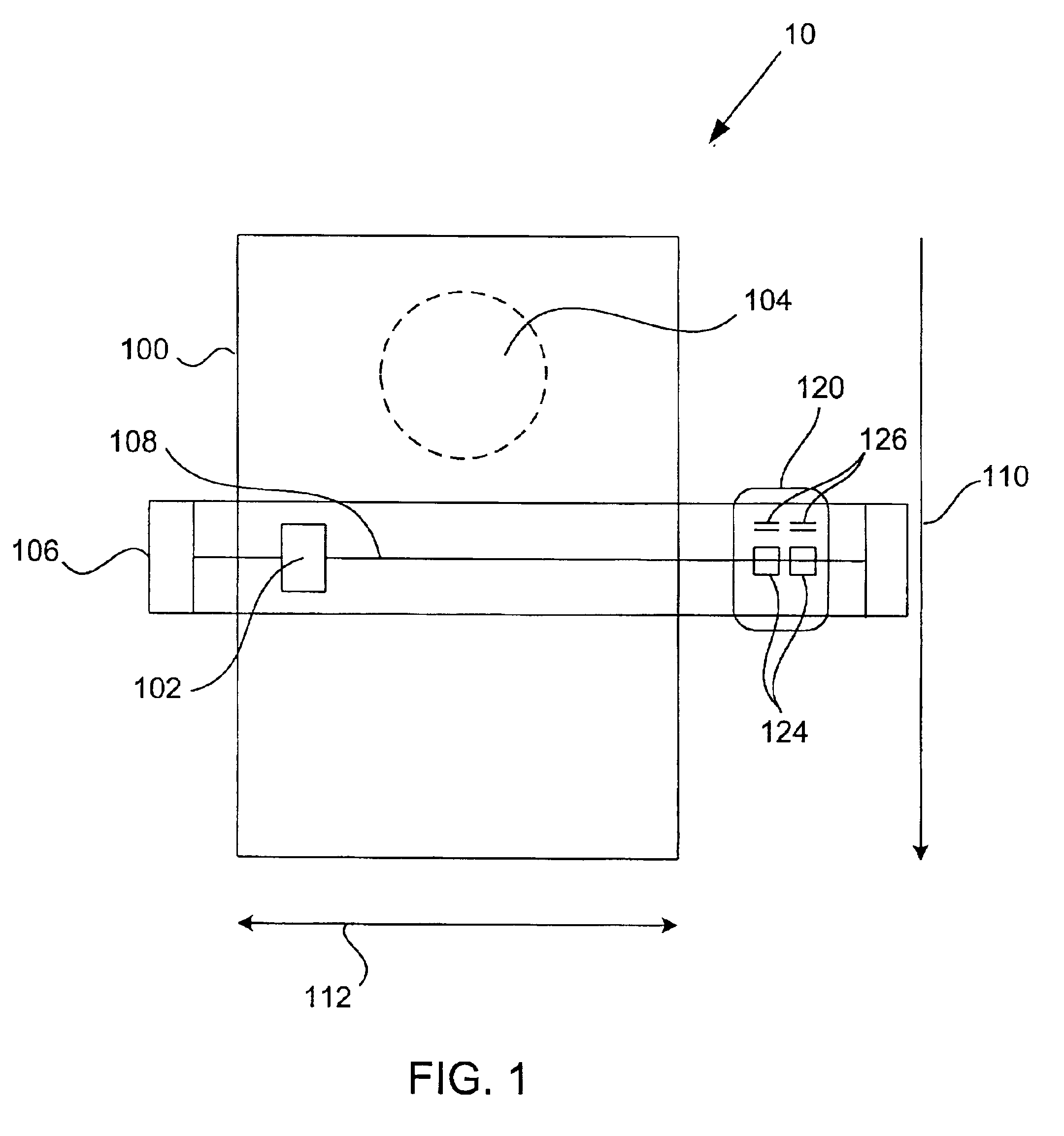 Low-profile ink head cartridge with integrated movement mechanism and service station