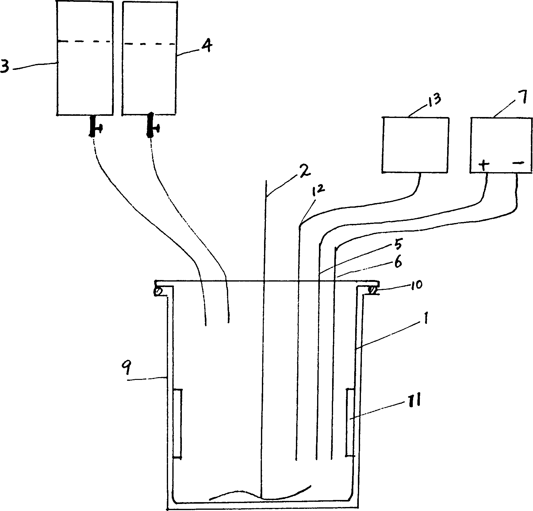 Method and apparatus for directly synthesizing auro-potassium cyanide by controlling electric potential
