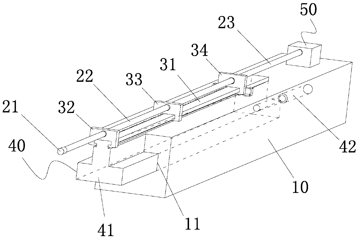 A drilling device