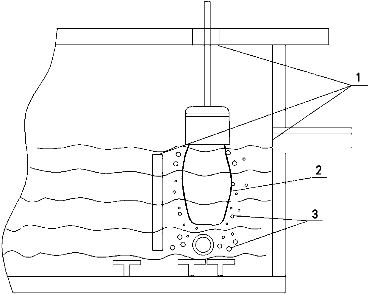 Distributed sewage coupling treatment method