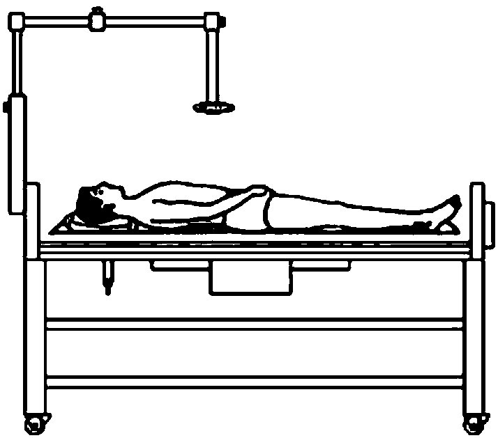 Multifunctional rehabilitation nursing bed with artificial intelligence