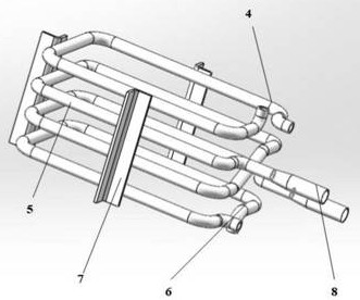 Electromagnetic induction heating assisted supersonic plasma spraying gun device