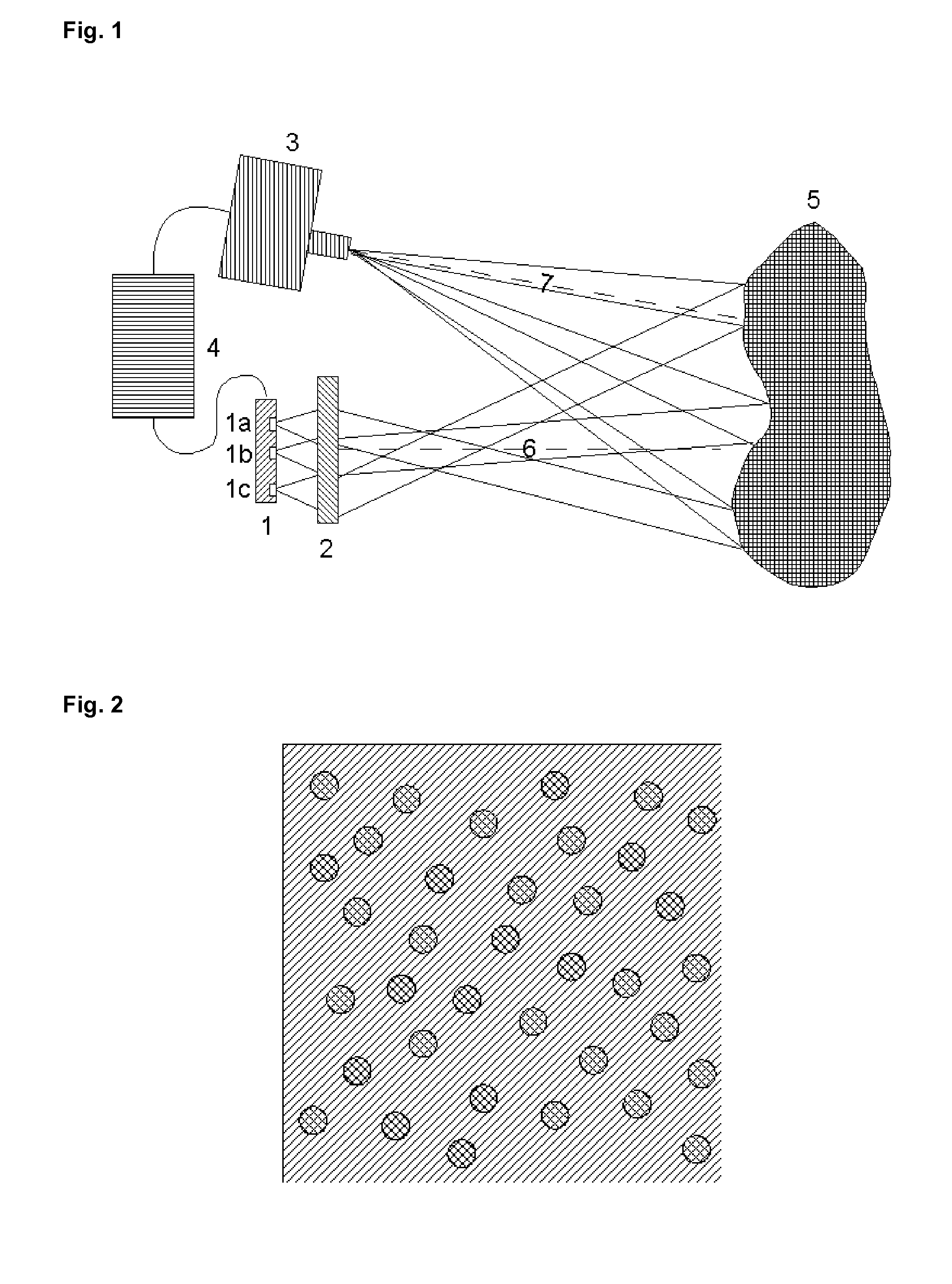 Spatially coded structured light generator