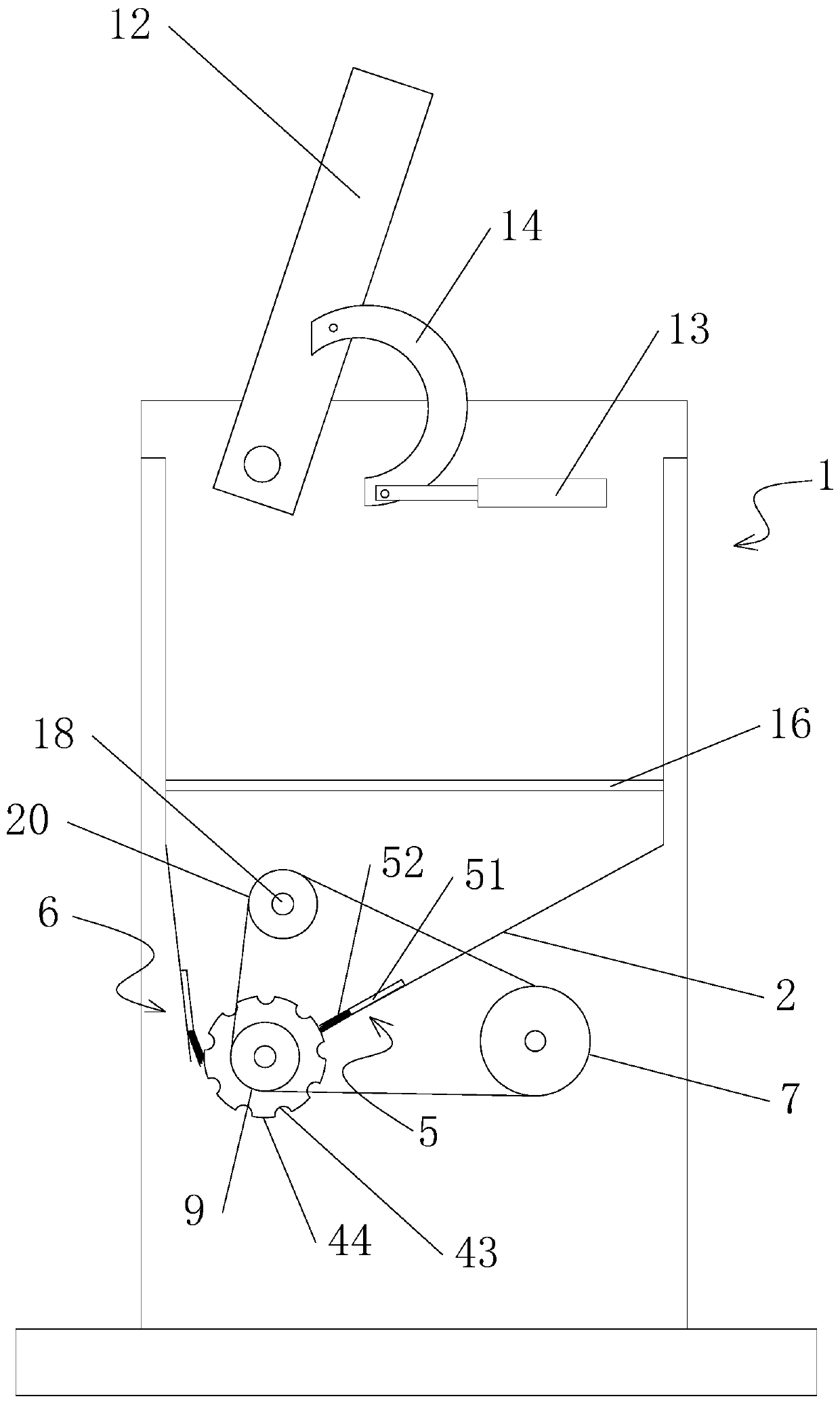 An electronically controlled waterfall precision fertilizer spreader