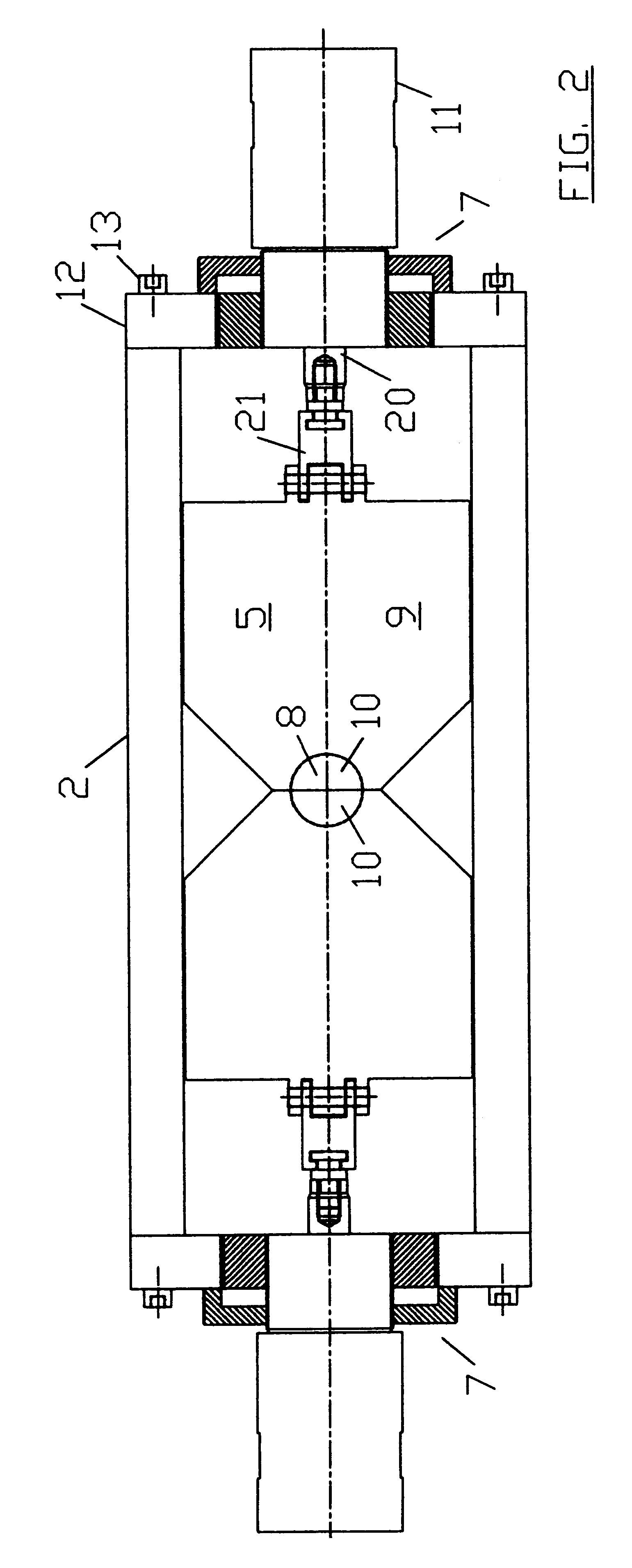 Threaded actuator for positioning structure subjected to intense loads