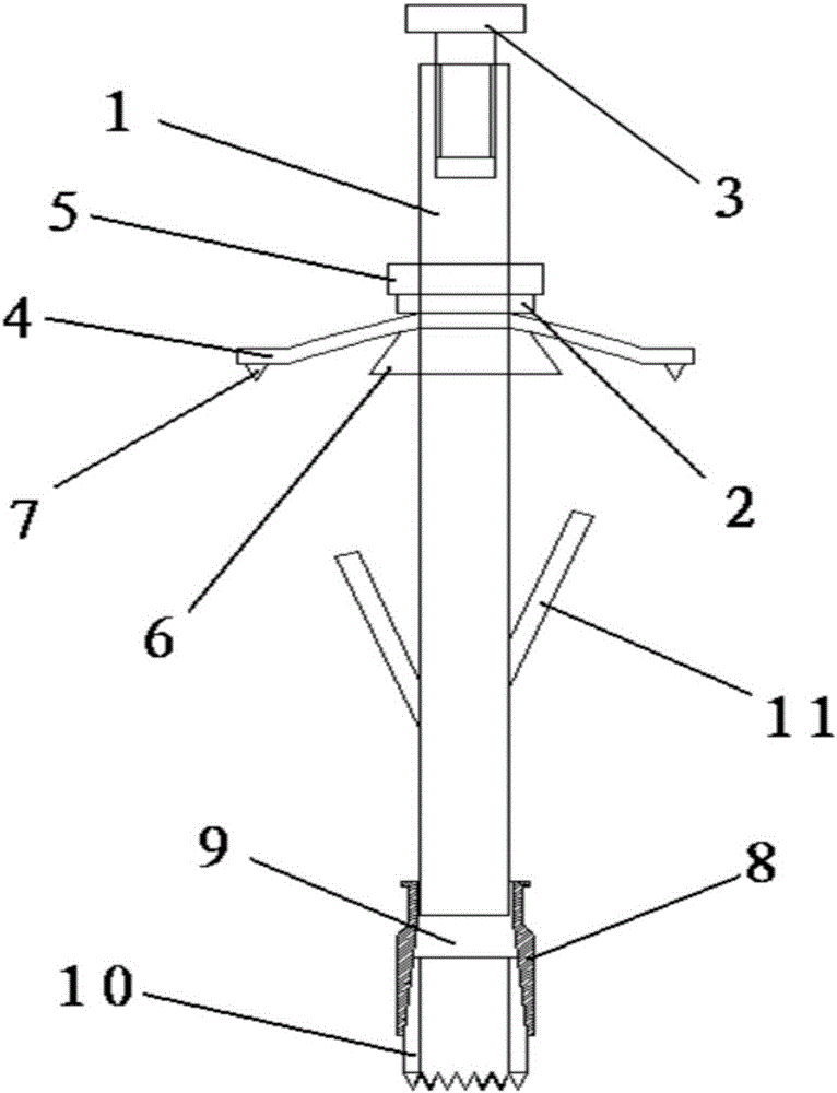 Mining anchor rod