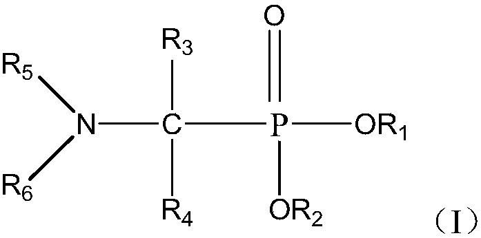 Use and method of amino-containing neutral phosphine extractant for extracting and separating uranium