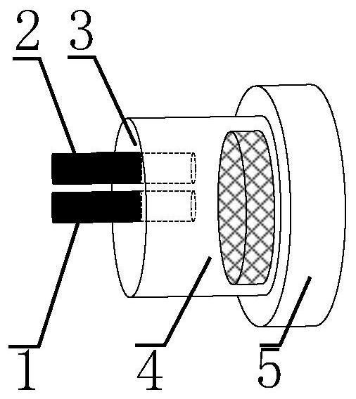 Reflection type spiral optical fiber liquid level sensor